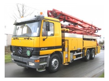 Mercedes benz 2631 concrete pump #7