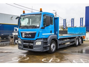 MAN TGS 26 320 BLS 6X2 4 E6 ADR For Sale Dropside Flatbed Truck