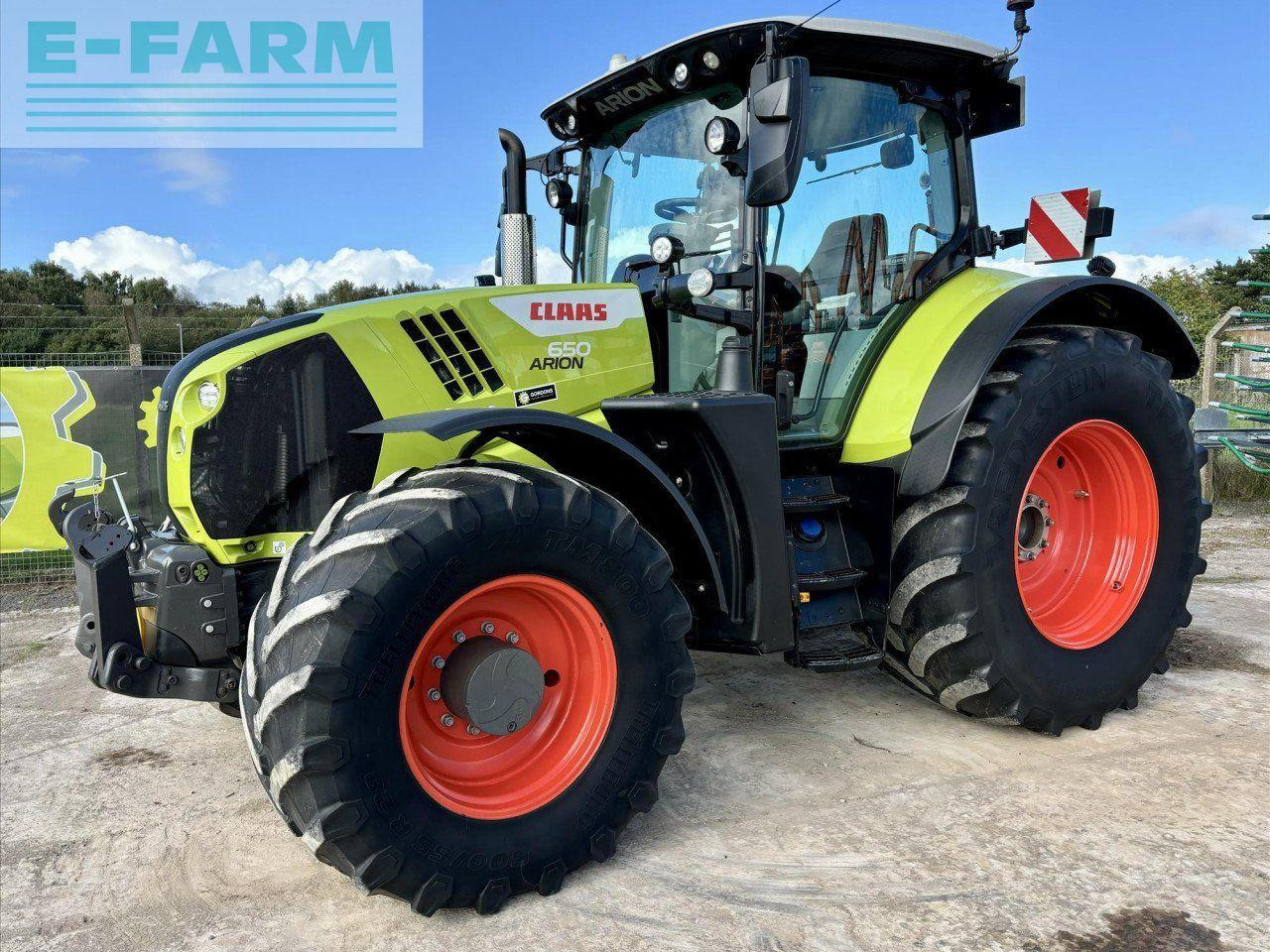 Farm tractor CLAAS ARION 650 CEBIS EXTRA
