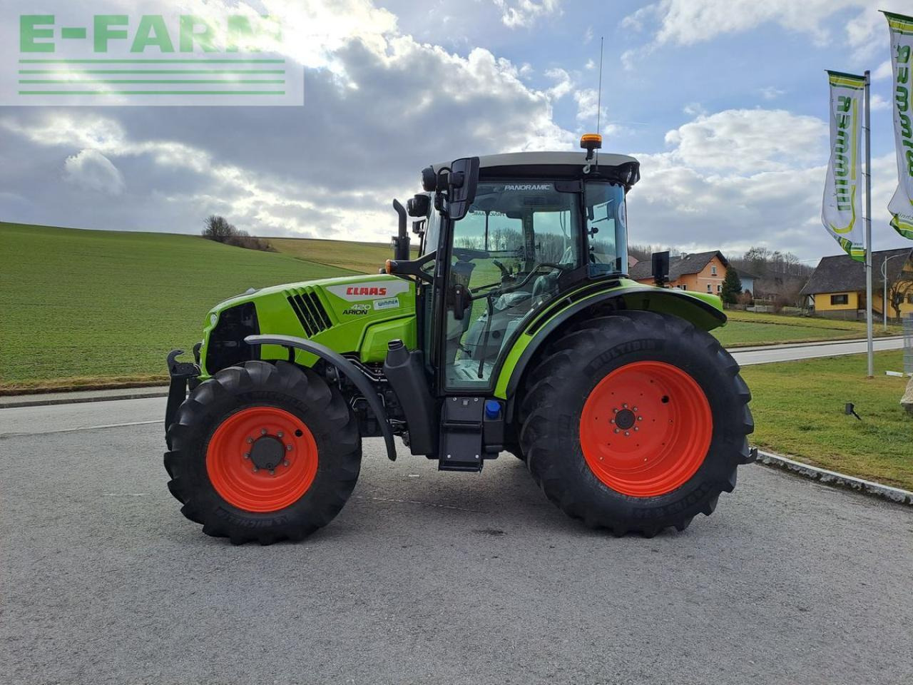 Farm tractor CLAAS arion 420 standard