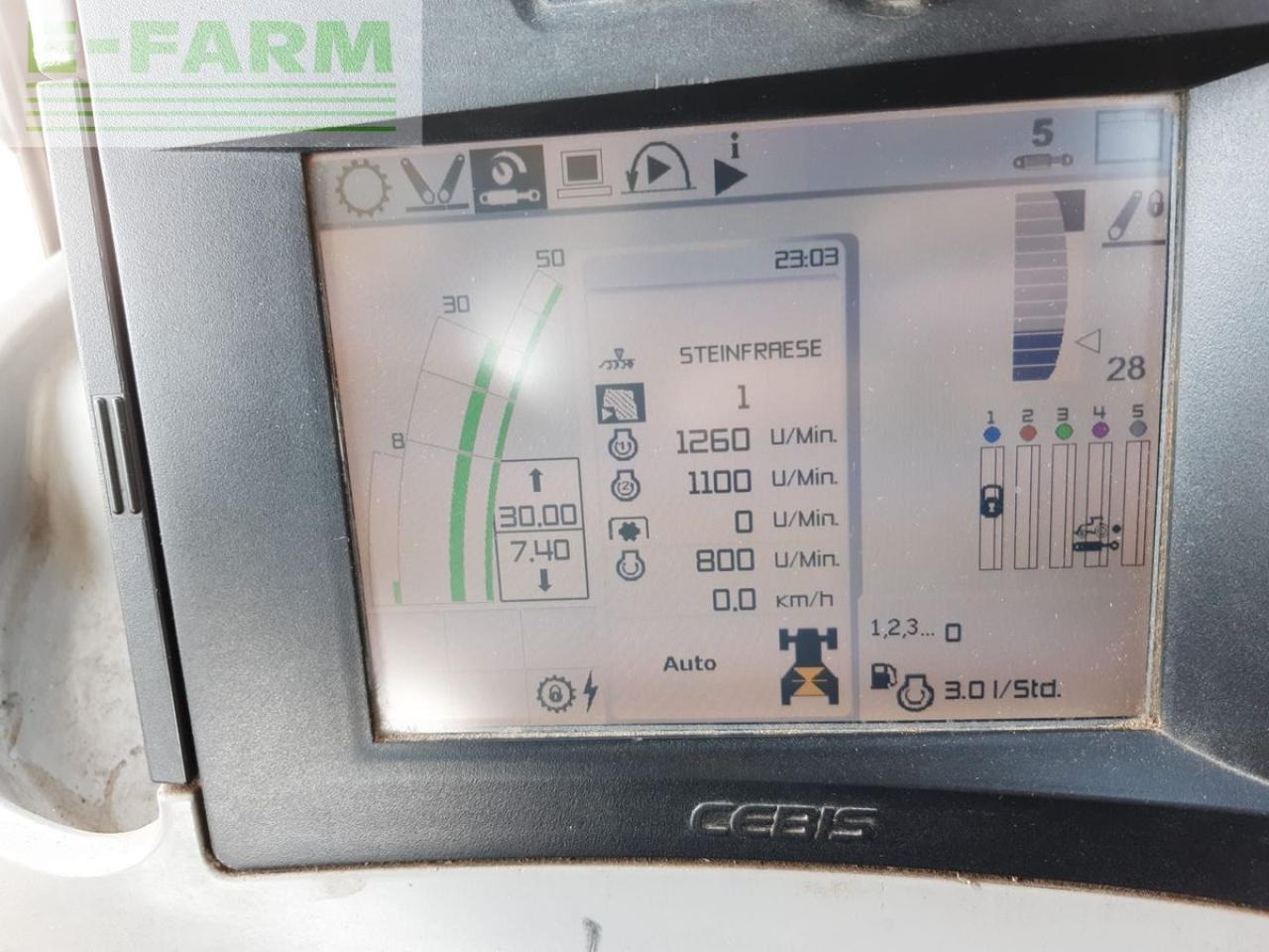 Farm tractor CLAAS axion 810 c-matic CMATIC