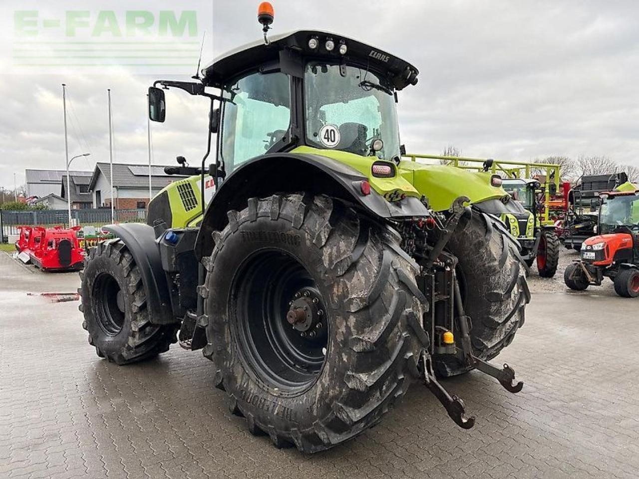 Farm tractor CLAAS axion 810 cmatic CMATIC