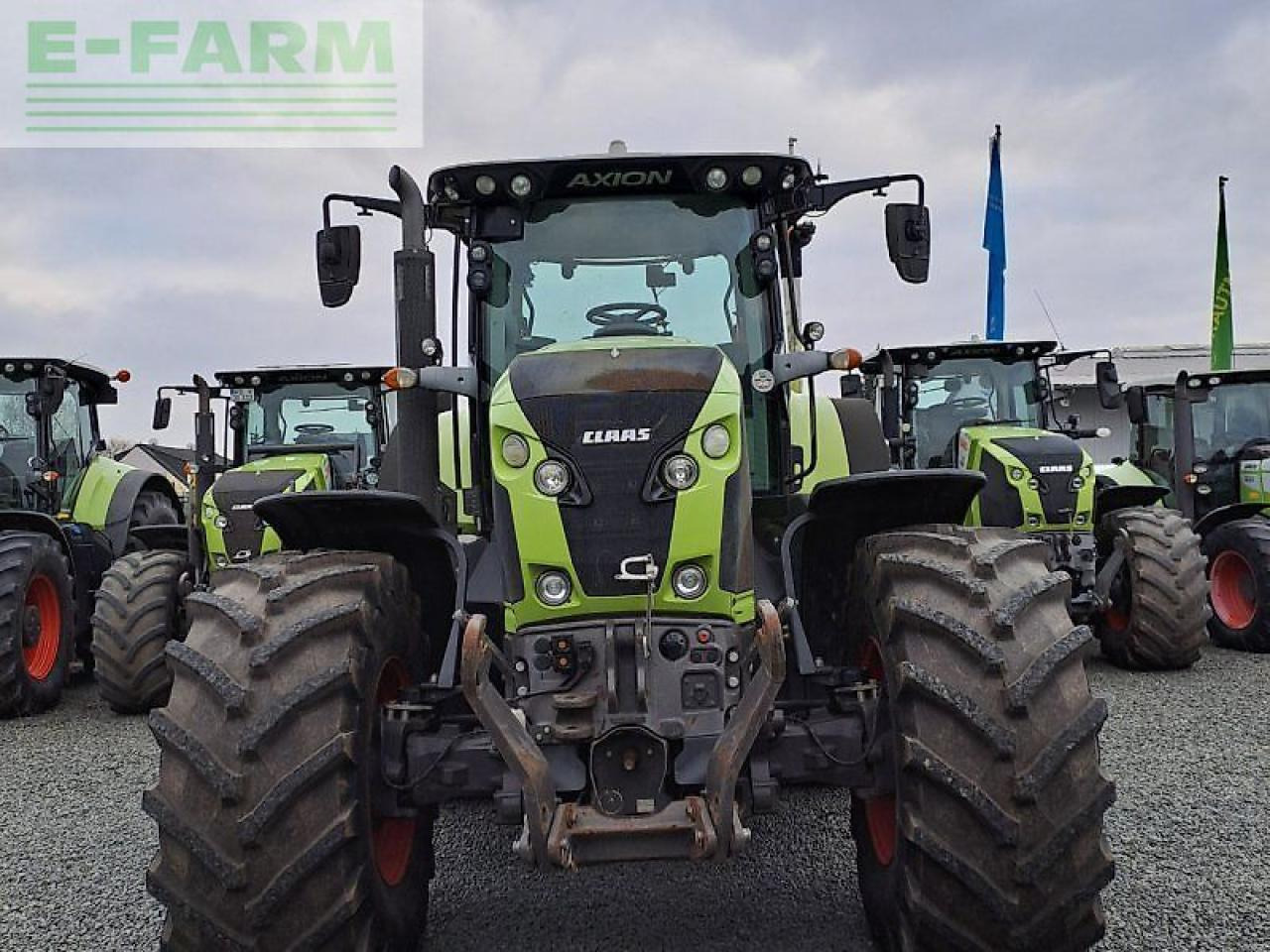 Farm tractor CLAAS axion 830 c-matic CMATIC