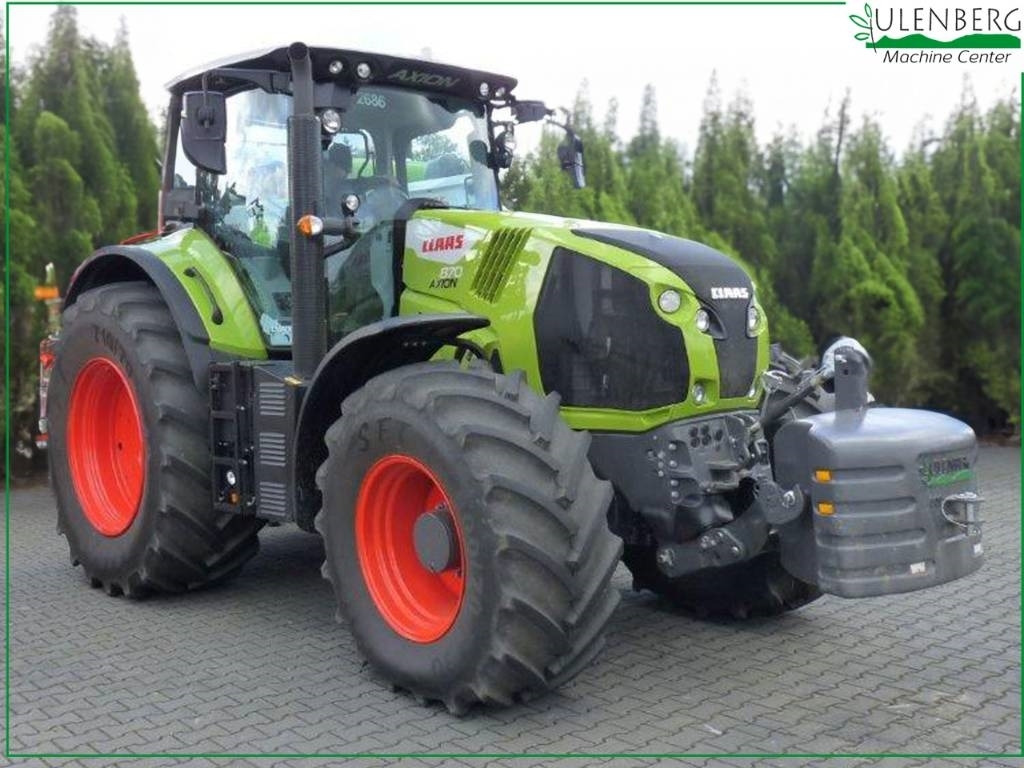 Farm tractor Claas Axion 870 Cmatic