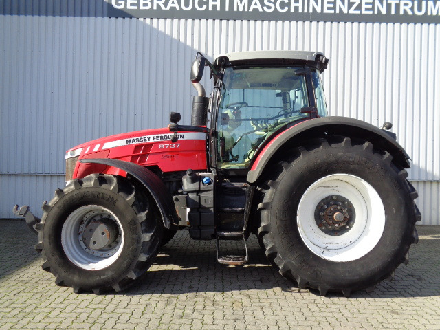 Leasing of Farm tractor Massey Ferguson 8737 in Germany,