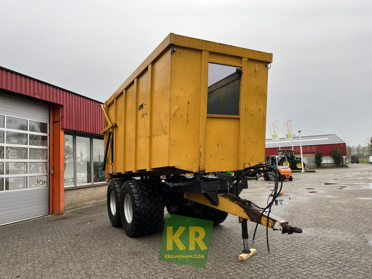 Silage equipment HM Holland 28 kuub silagewagen