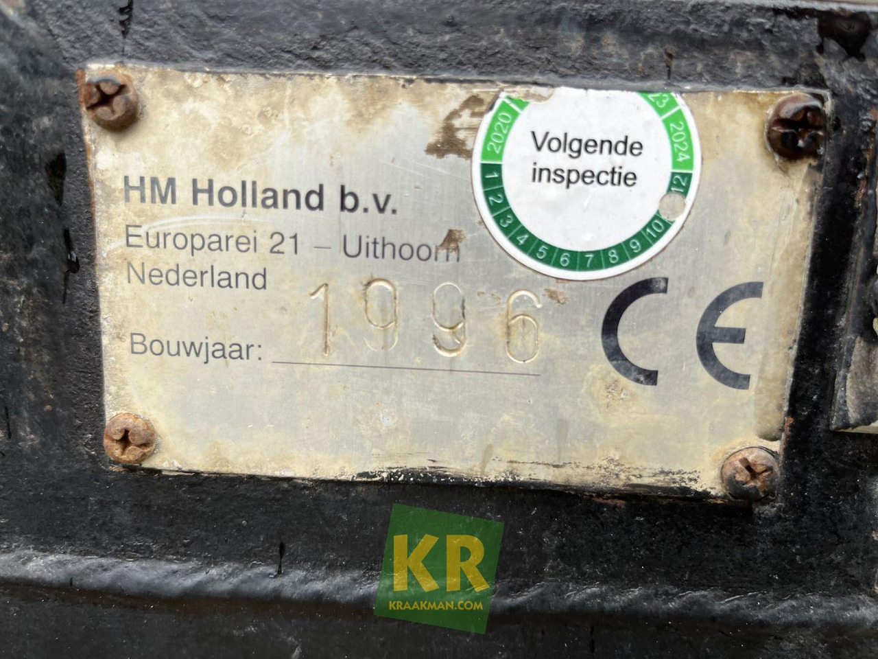 Silage equipment HM Holland 28 kuub silagewagen