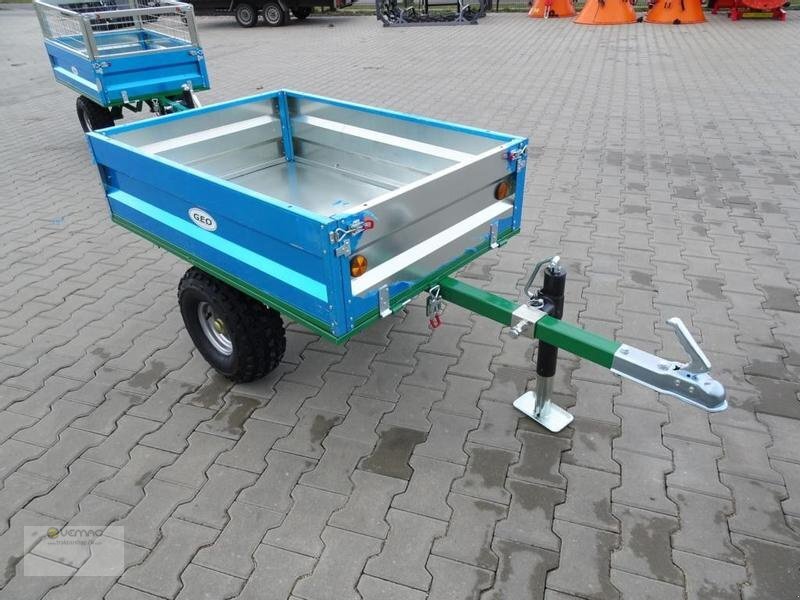 New Farm tipping trailer/ Dumper Vemac Anhänger Geo TR350 350kg Kippanhänger  Kipper ATV Quad Traktor NEU for sale - 7009127