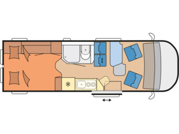 New camper van HOBBY De Luxe 420 KB for sale - 895480