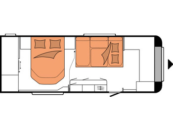 New Caravan Hobby Maxia 660 WQM Klima Markise 2200kg: picture 5