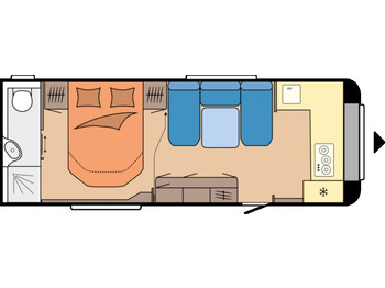 New Caravan Hobby Maxia 660 WQM Klima Markise 2200kg: picture 4