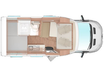 Semi-integrated motorhome WEINSBERG