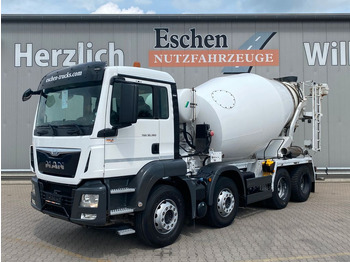 Concrete mixer truck MAN TGS 32.360 | 9m³ Stetter*Kamera*Klima*ABS*Blatt 