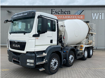 Concrete mixer truck MAN TGS 35.400 8x4 BB|9m³ Liebherr*Klima*Reifen: 85% 
