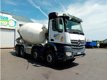 Concrete mixer truck Mercedes-Benz Arocs 3243 Liebherr 9M3 Voith