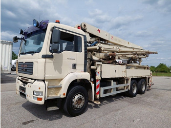 Concrete pump truck MAN TGA 33.400 6X4 BB - betonpumpa 33 m