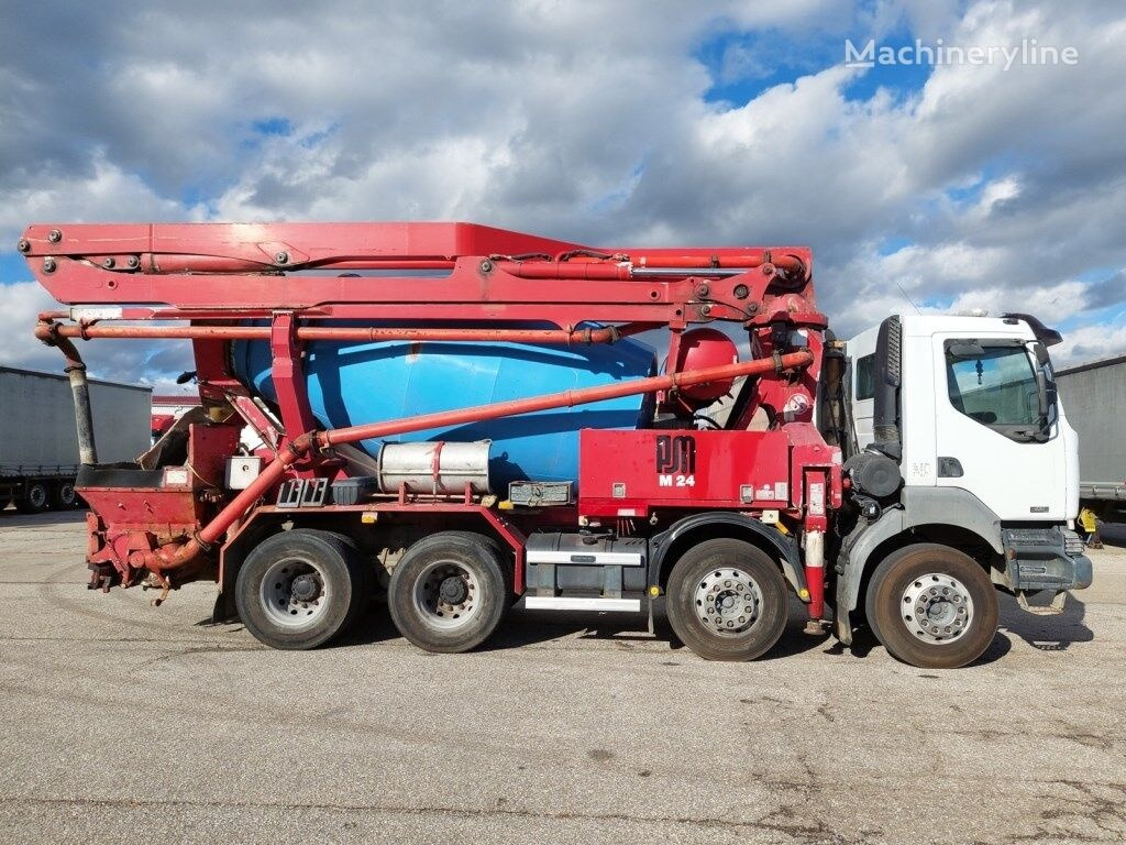 Concrete pump truck Renault Kerax 420 DCI 8x4