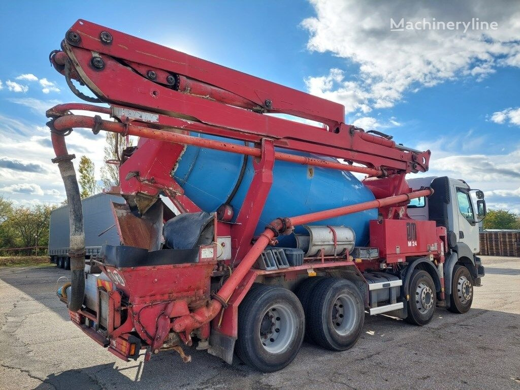 Concrete pump truck Renault Kerax 420 DCI 8x4