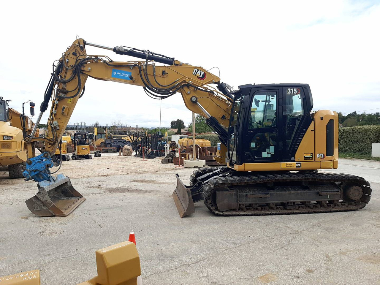Crawler excavator CAT 315
