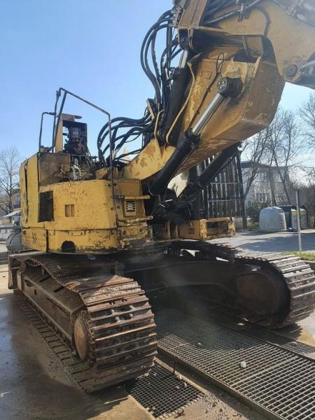 Crawler excavator Caterpillar 3 Stück! 328D TUNNELBAG Tiefl. Schild Ripper