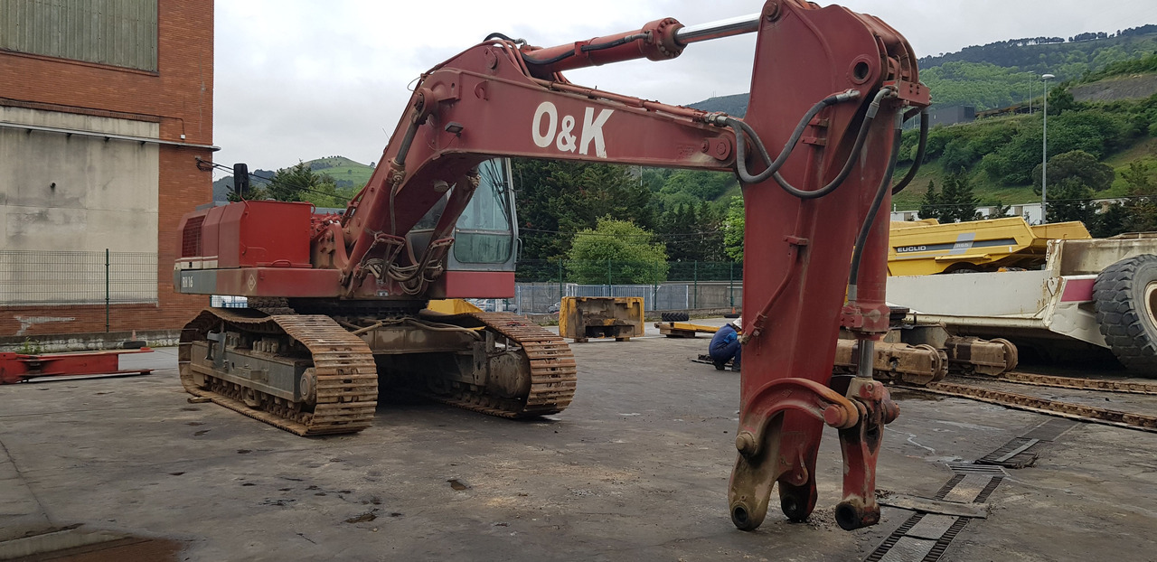 Crawler excavator O&K RH16 S/N: 91257