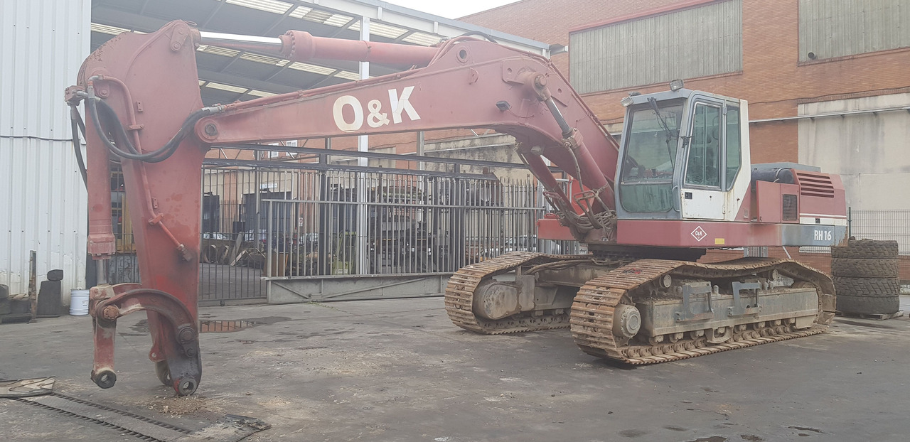 Crawler excavator O&K RH16 S/N: 91257