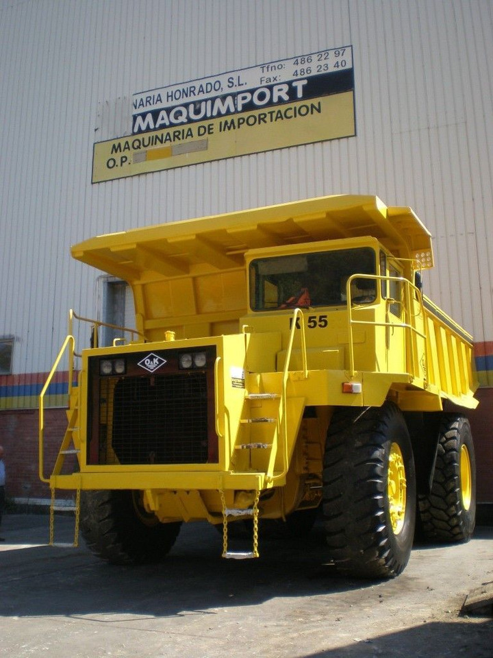 Rigid dumper/ Rock truck O&K K55