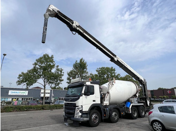 Used Volvo concrete truck FMX 500 8x4 Liebherr 9 m3 / Belt 12+4