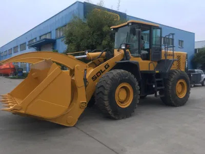 Wheel loader 2018 Year Used Sdlg956L Wheel Loader with Extra Log Fork