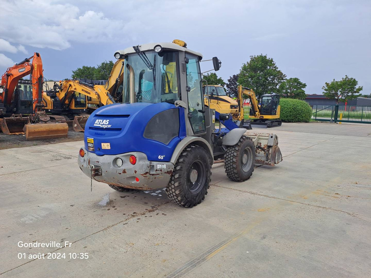 Wheel loader ATLAS-WEYHAUSEN AR65E