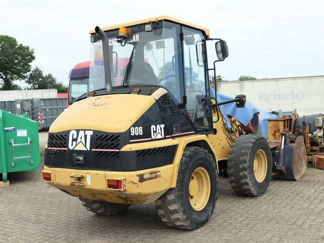 Wheel loader CAT 906, Hydr. S.W.S., Greifschaufel,