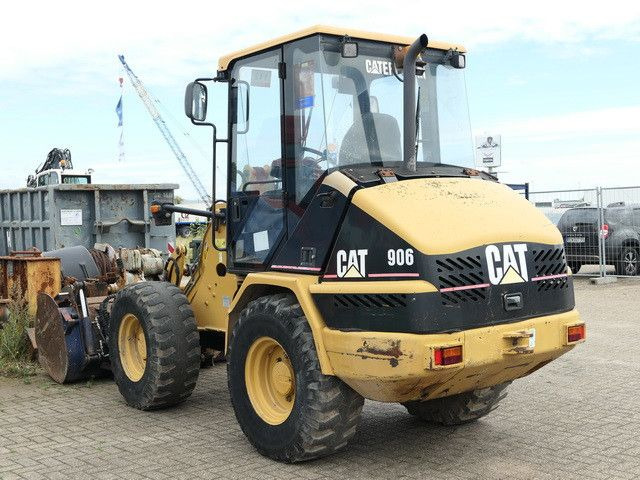 Wheel loader CAT 906, Hydr. S.W.S., Greifschaufel,