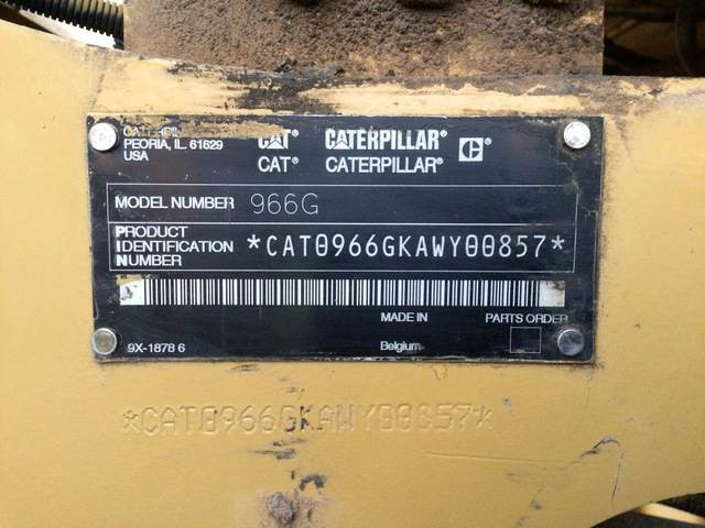 Wheel loader CAT 966G