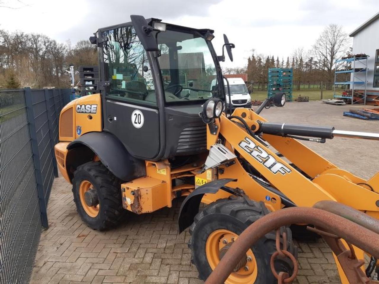 Wheel loader Case-IH 221 f