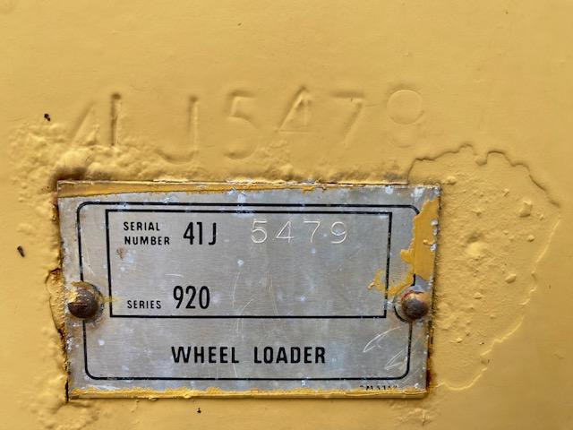 Wheel loader Cat 920