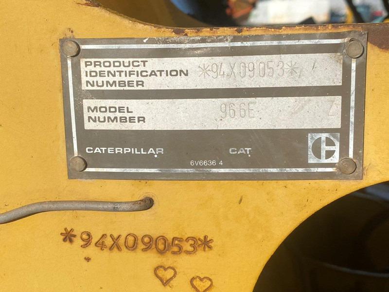 Wheel loader Caterpillar 966E