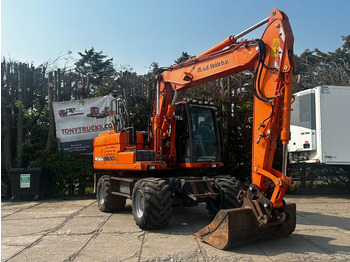 Wheel loader Doosan DX140W Wheelded excavator Hammerline Quick coupl 