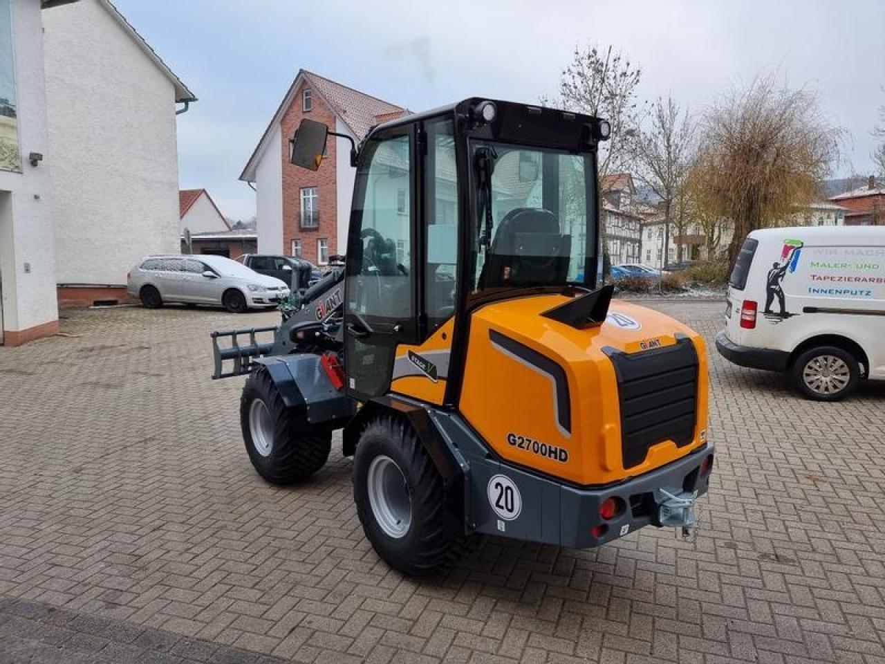 Wheel loader Giant g 2700 hd mit kabine und euro aufnamhe