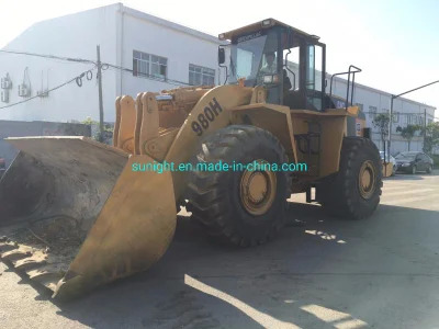 Wheel loader Good Condition 8 Ton Cat Heavy Front Loader Caterpillar 980h, 980g for Sale