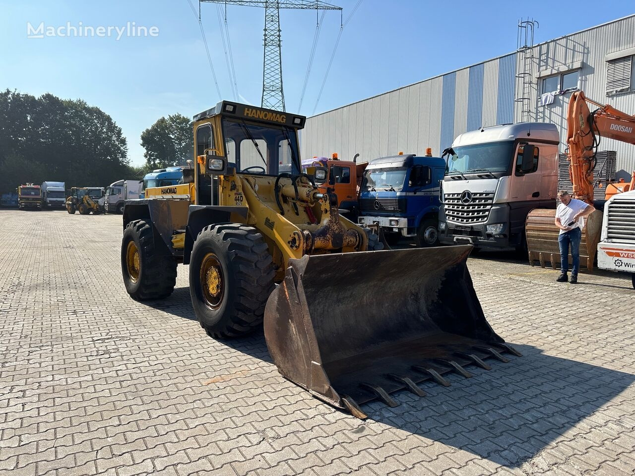 Wheel loader HANOMAG 44D Radlader