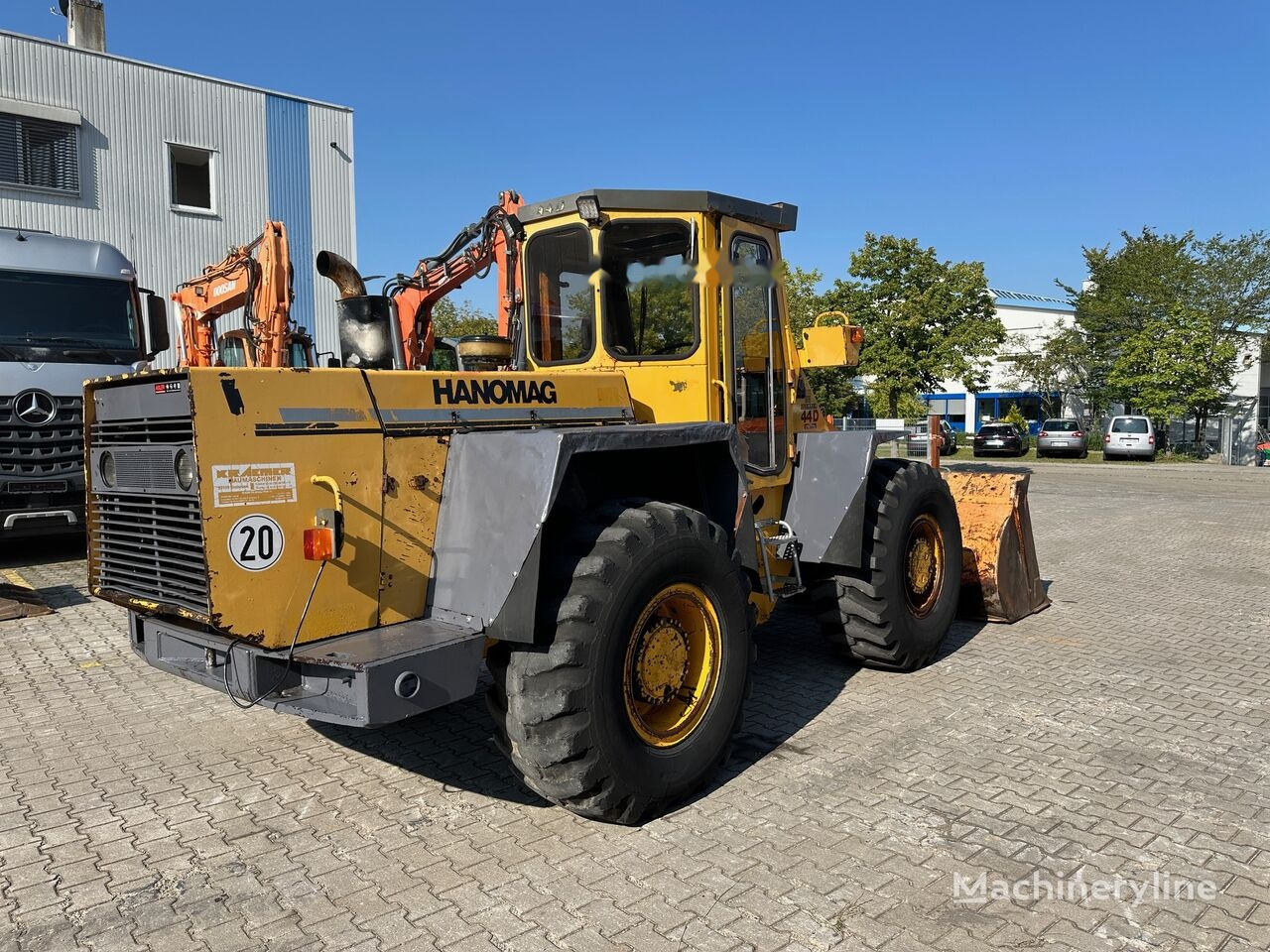 Wheel loader HANOMAG 44D Radlader