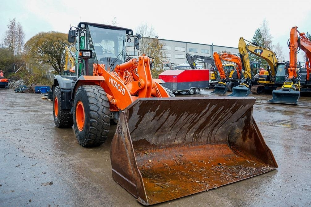 Wheel loader Hitachi ZW150 PITKÄT AISAT, VAAKA