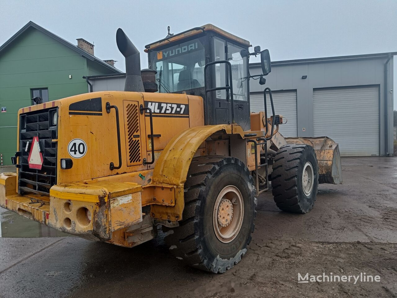 Wheel loader Hyundai HL757-7