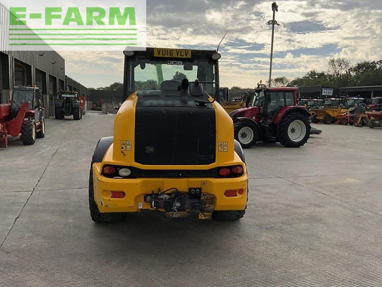 Wheel loader JCB tm320 agri pivot steer (st20650)