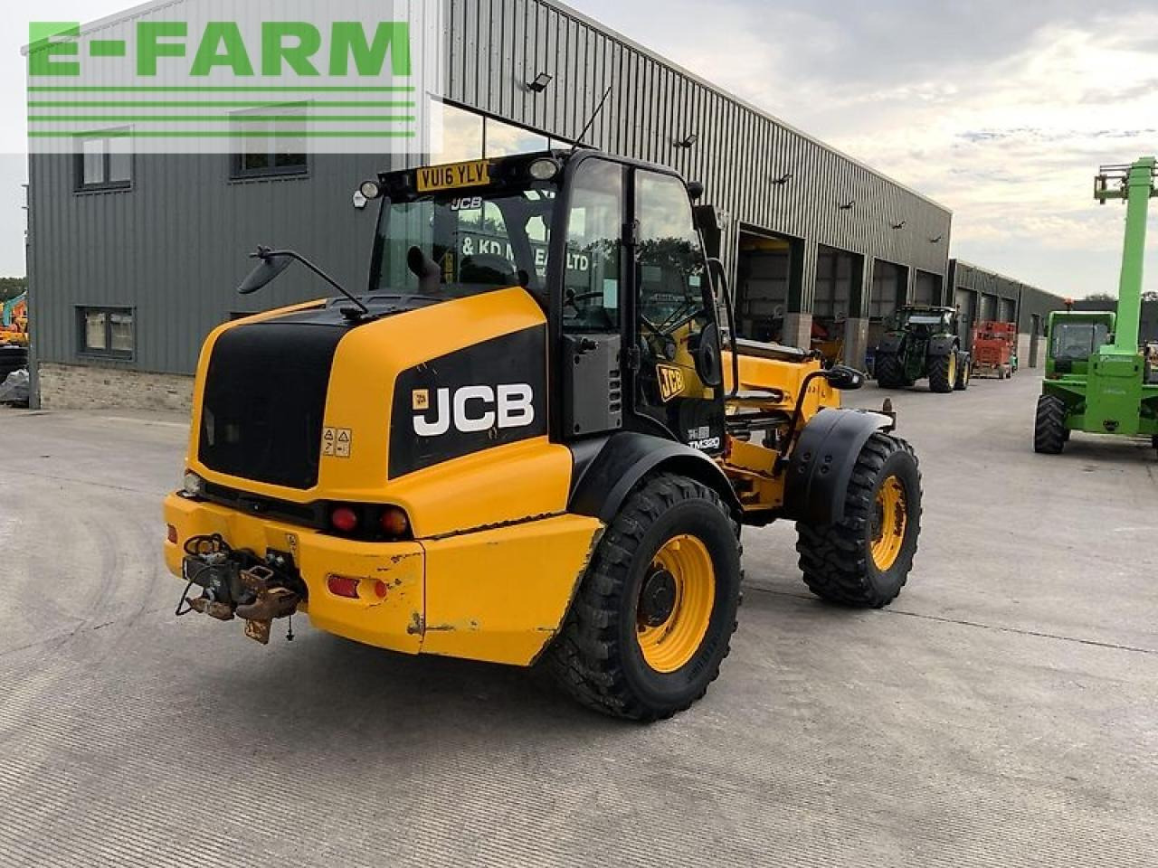 Wheel loader JCB tm320 agri pivot steer (st20650)