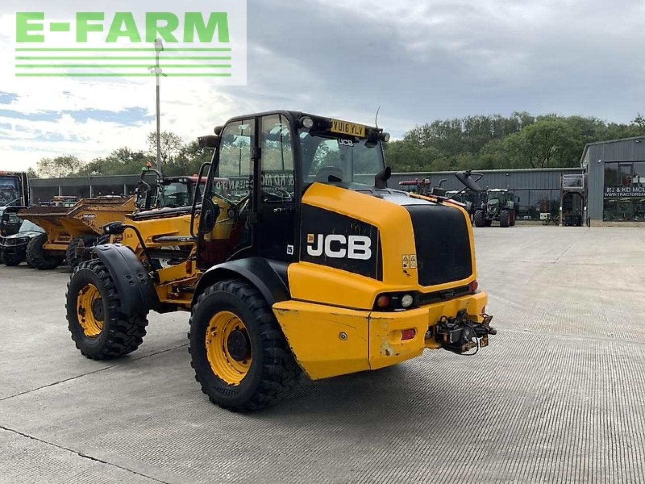 Wheel loader JCB tm320 agri pivot steer (st20650)