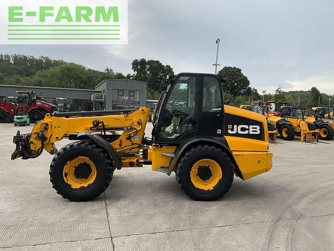 Wheel loader JCB tm320 agri pivot steer (st20650)