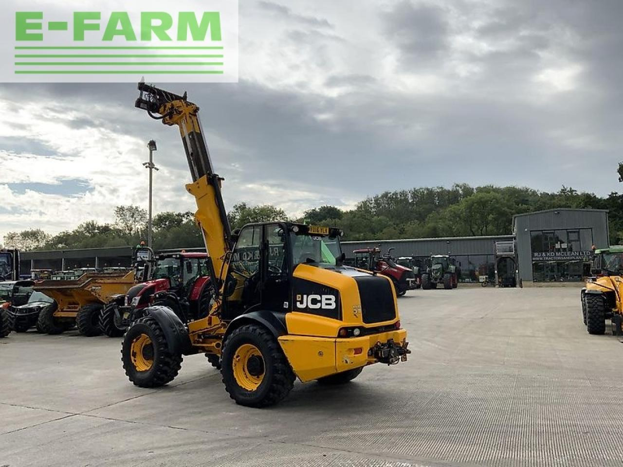 Wheel loader JCB tm320 agri pivot steer (st20650)