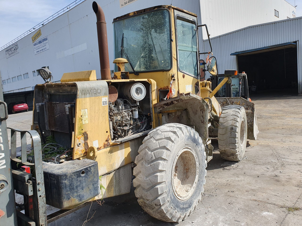 Wheel loader KOMATSU WA180.3 N/S:53070