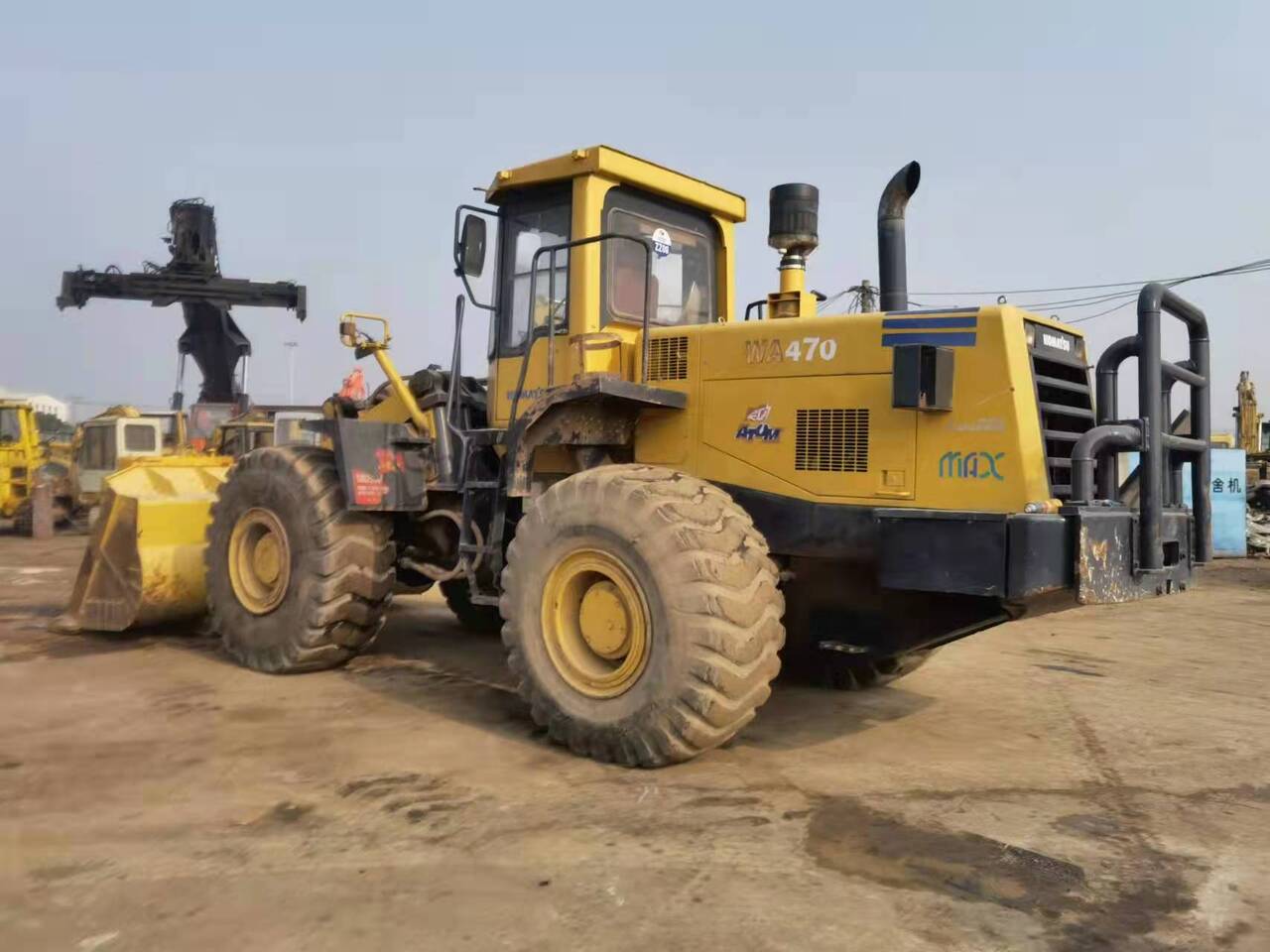 Wheel loader KOMATSU WA470-3